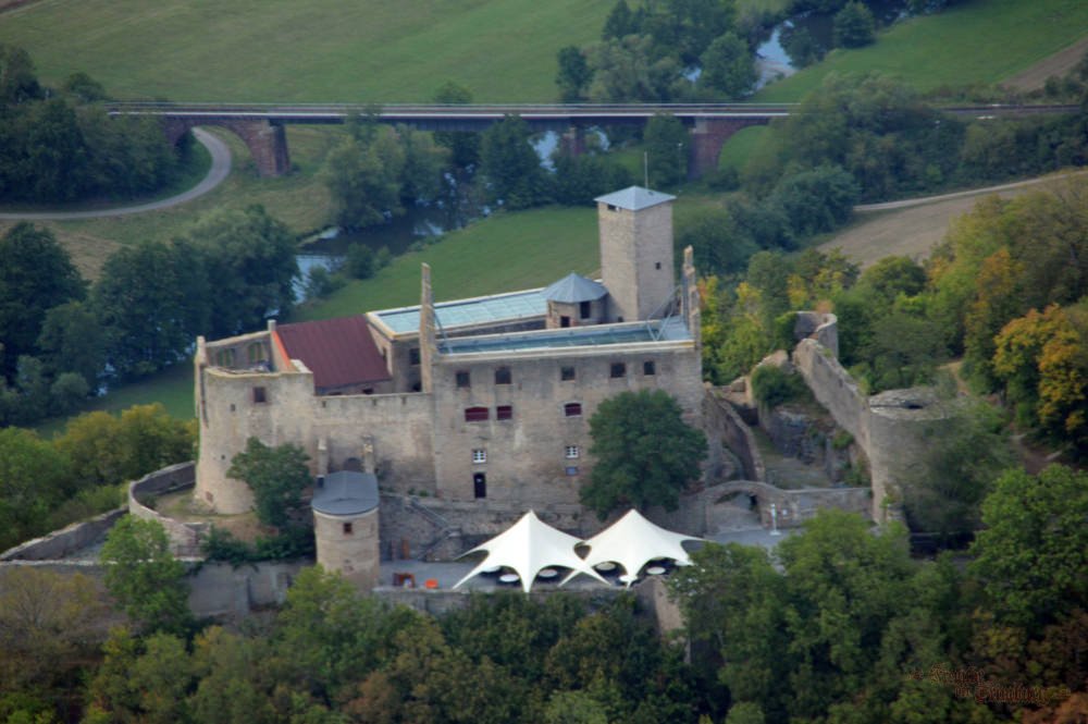 Luftaufnahmen der Trimburg